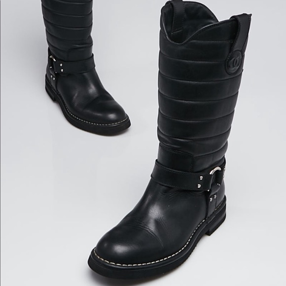 Brand New Chanel high boot Oily calf - Picture 2 of 5